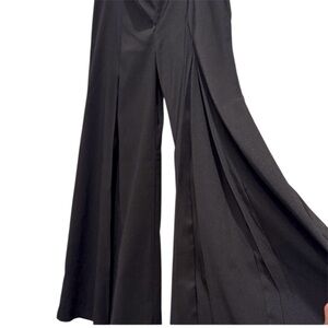Dragon’s Paris Chic Black Wide Leg Pants